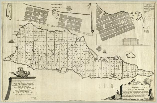 Map of Saint Croix