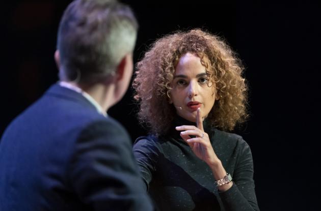 Leïla Slimani i Dronningesalen