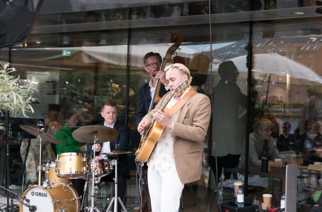 Andreas Svendsen spiller til fredagsjazz på Diamanten med sin kvartet