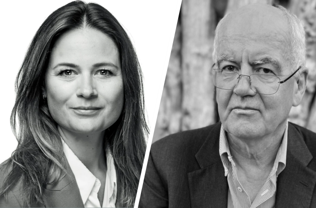 John Elkington og Mette Østergaard