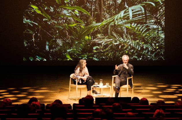 Thomas Struth på scenen til International Fotoscene