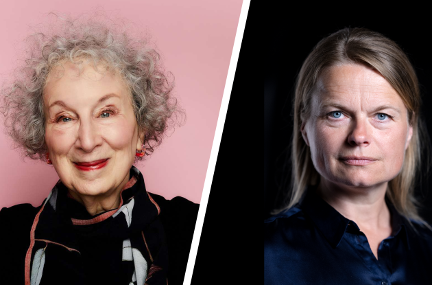 Billede af Margaret Atwood og Lotte Folke