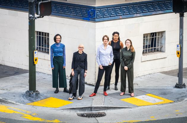 Pressefoto af Myra Melford's Fire and Water Quintet