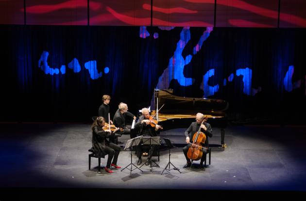 Klaverkvartetten Fauré Kvartetten til koncert i Dronningesalen