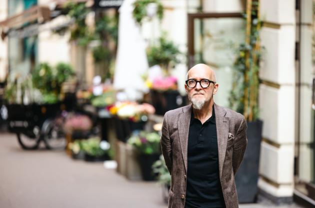 Portrætfoto af Lars Saabye Christensen